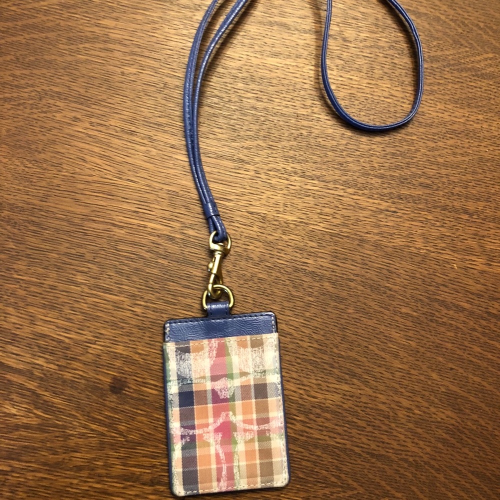 Coach lanyard